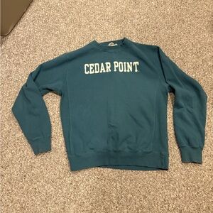 Blue 84 Teal Cedar Point Pullover Sweatshirt